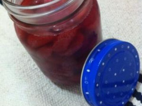 無水で☆自家製イチゴジャム☆